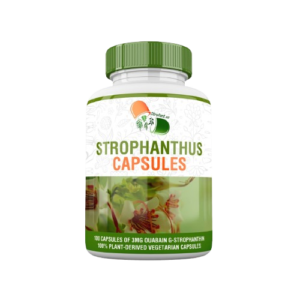 Strophanthus Gratus 3mg capsules bottle front