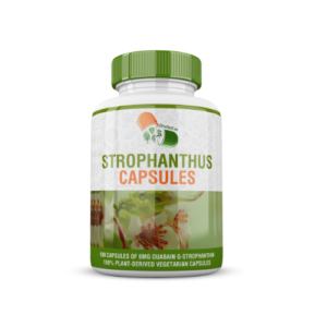STROPHANTUS GRATUS 6mg capsule front bottle